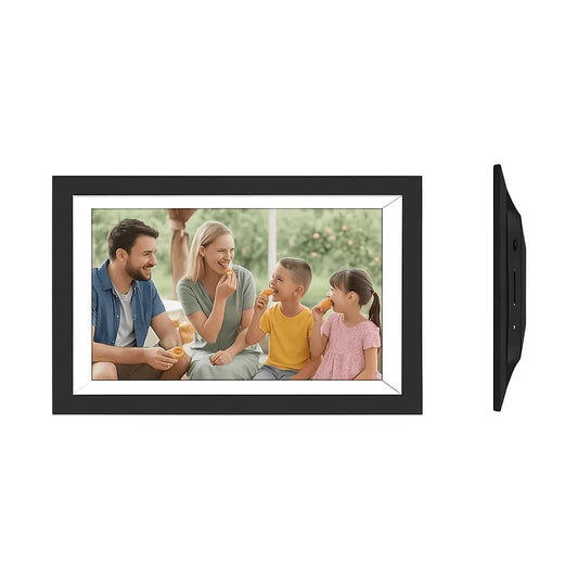 Frameora HD WiFi Fotoram – 10,1" IPS-pekskärm,
