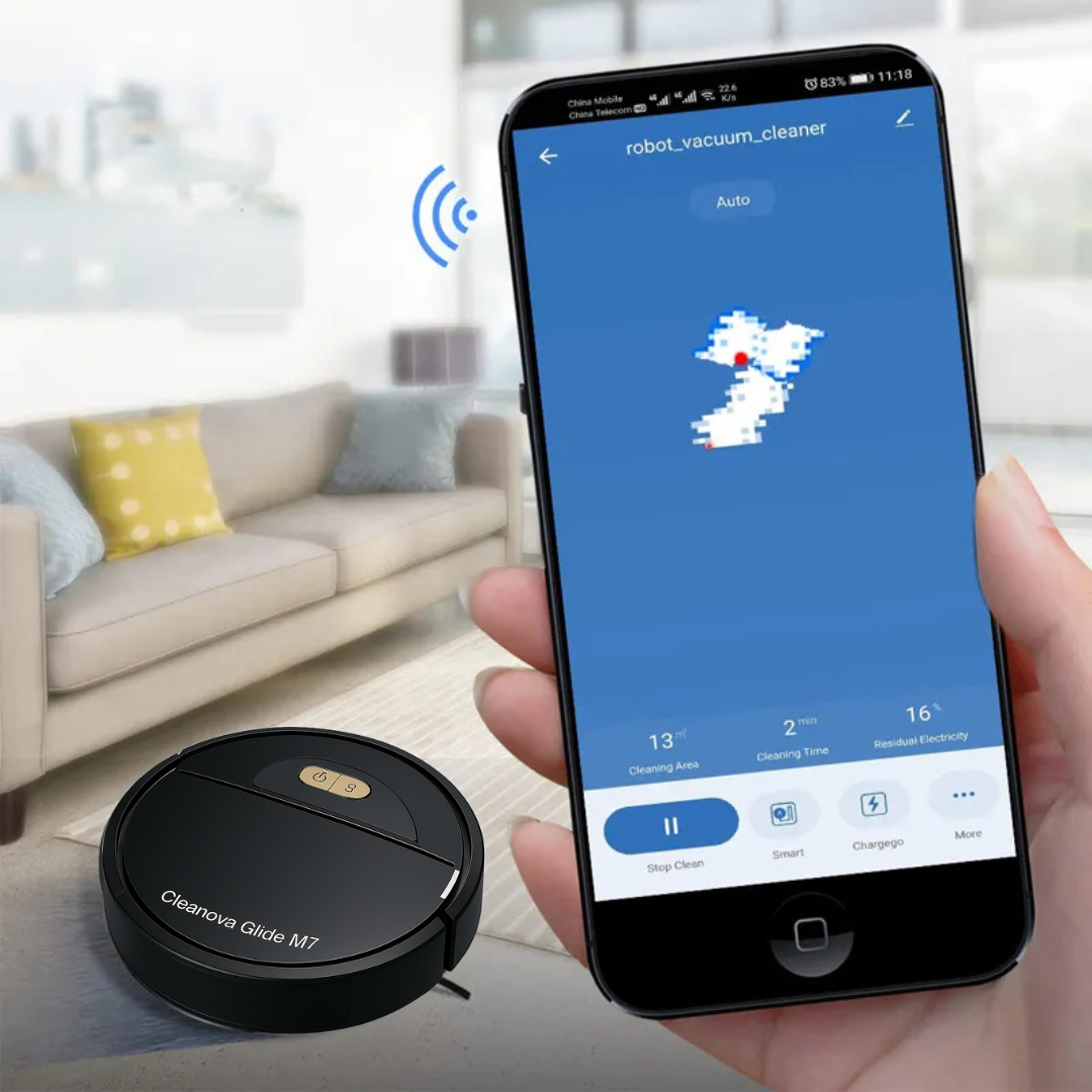 Cleanova Glide M7 – Smart Robotdammsugare