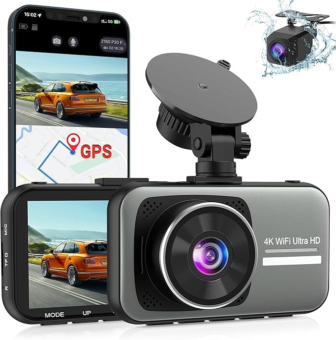 VegaDrive: Smart bilkamera i 4K Full HD