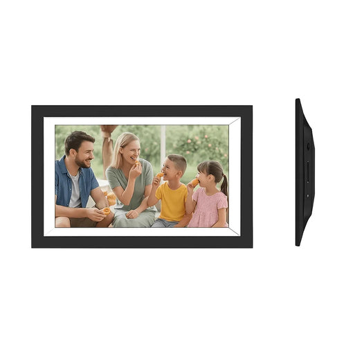 Frameora HD WiFi Fotoram – 10,1" IPS-pekskärm,