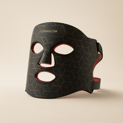 LumaGlow 7-Färgs LED Mask – Ljusterapi för Strålande Hud