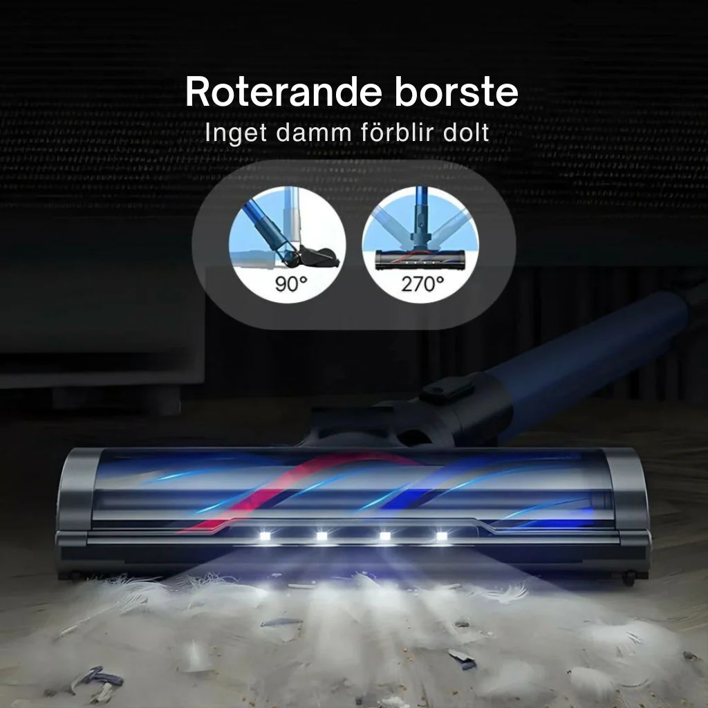 AeroSweep S12 Pro – Ultramätt, sladdlös dammsugare