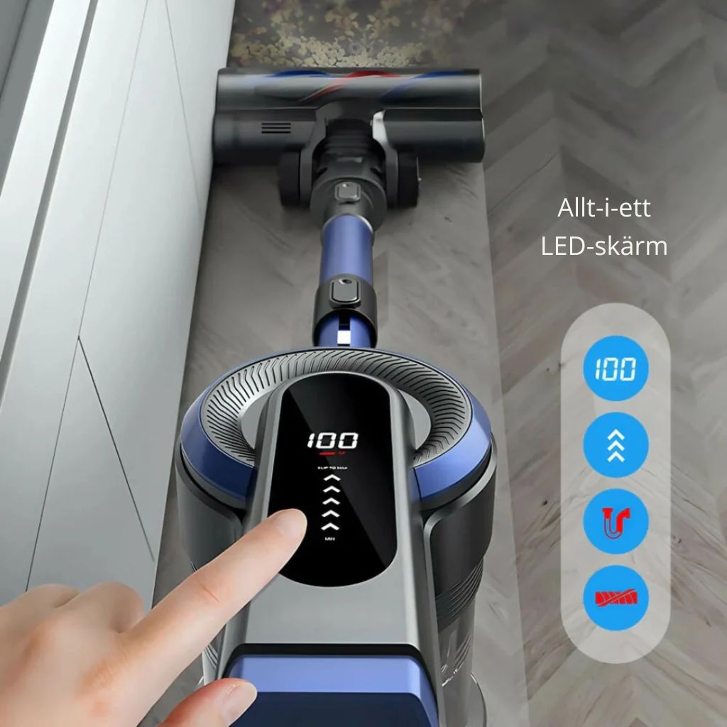 AeroSweep S12 Pro – Ultramätt, sladdlös dammsugare