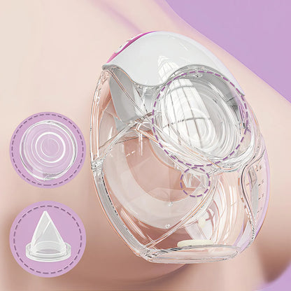 NurturaFlow Bärbar Bröstpump – Handsfree, Tyst & Uppladdningsbar