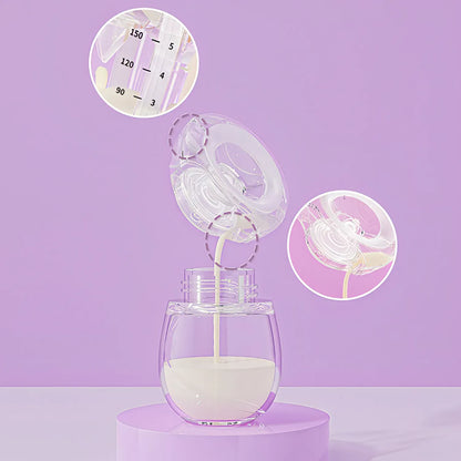 NurturaFlow Bärbar Bröstpump – Handsfree, Tyst & Uppladdningsbar