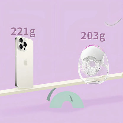 NurturaFlow Bärbar Bröstpump – Handsfree, Tyst & Uppladdningsbar