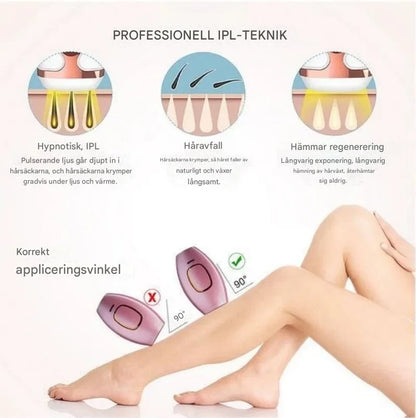 GlowSilk IPL-hårborttagningsapparat – Slät hud hemma