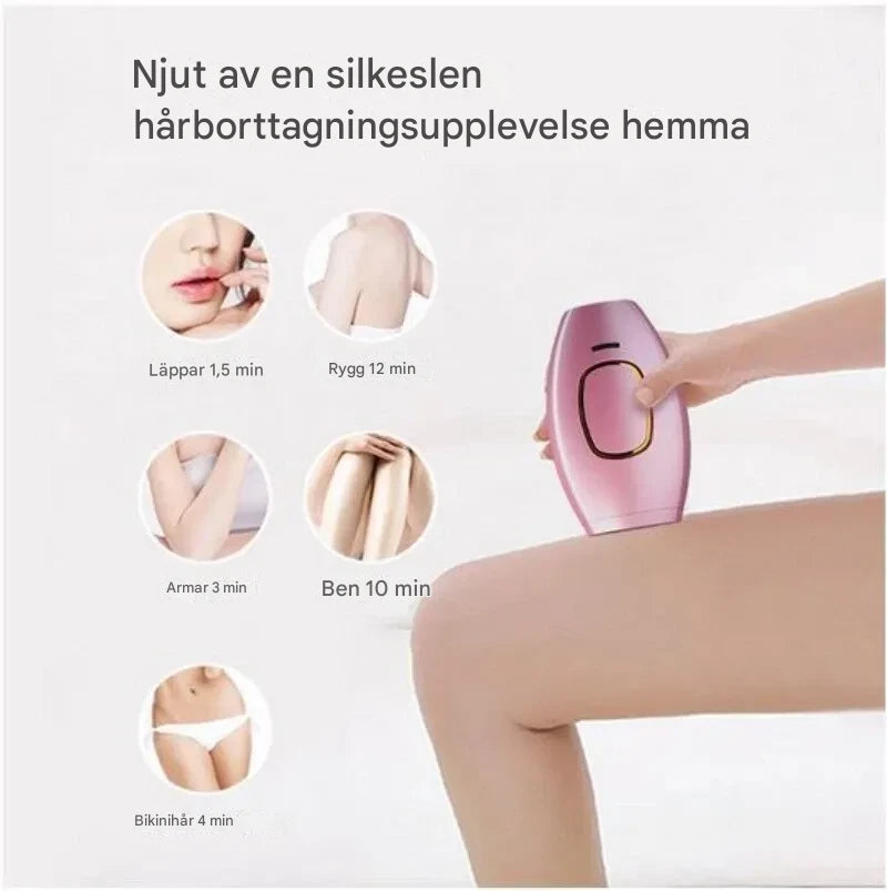 GlowSilk IPL-hårborttagningsapparat – Slät hud hemma