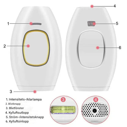 GlowSilk IPL-hårborttagningsapparat – Slät hud hemma